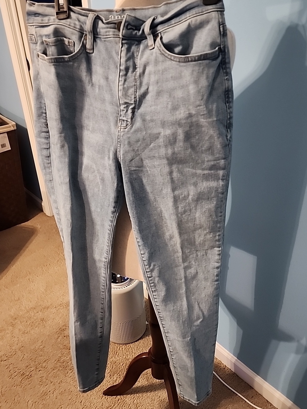 a.n.a Vintage High Rise Skinny Ankle 8 Tall
